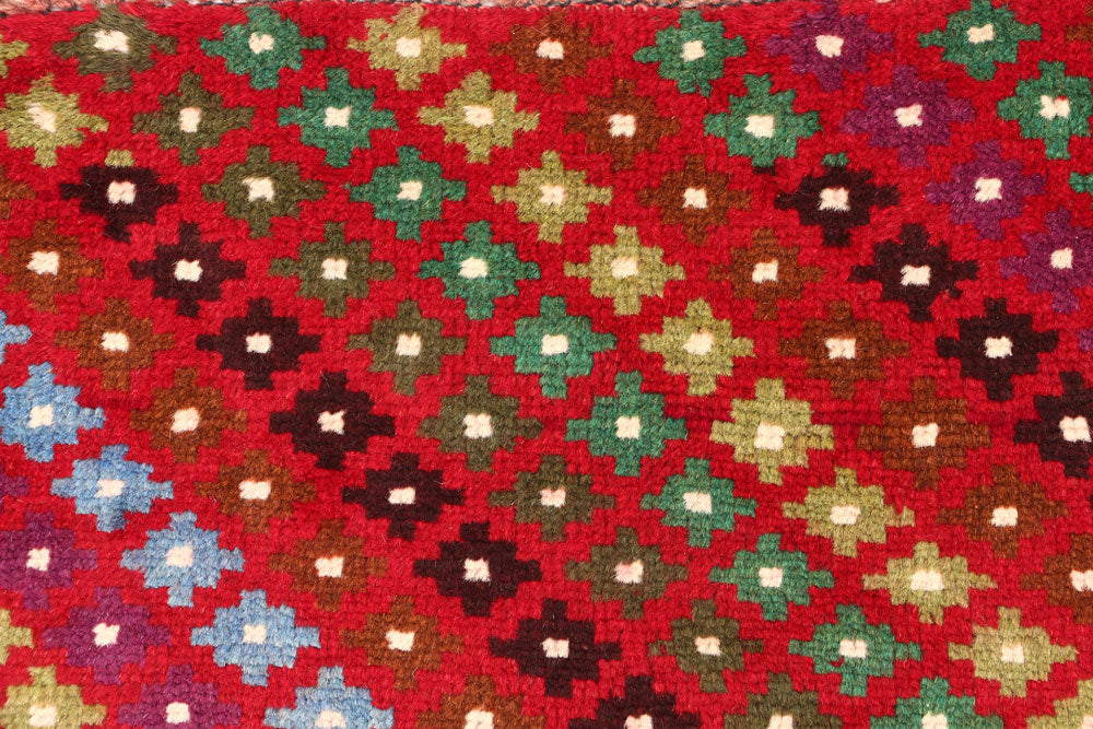 Firebrick Baluchi 3' 2 x 4' 9 - No. 55079 - ALRUG Rug Store