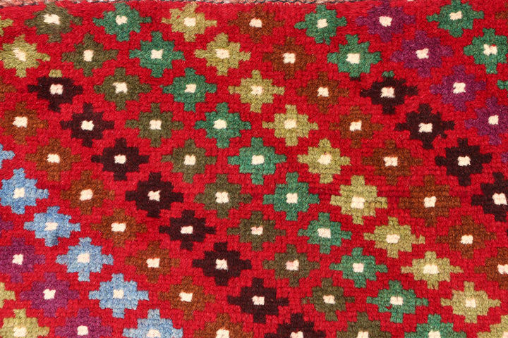 Firebrick Baluchi 3' 2 x 4' 9 - No. 55079 - ALRUG Rug Store