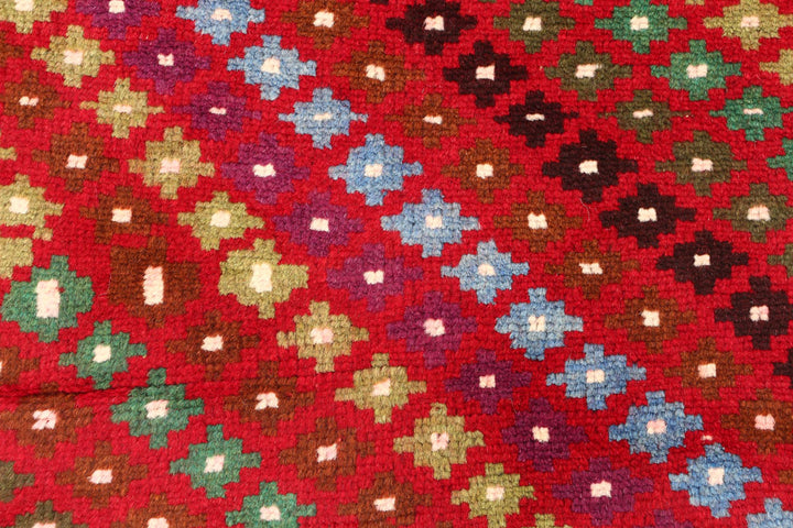 Firebrick Baluchi 3' 2 x 4' 9 - No. 55079 - ALRUG Rug Store