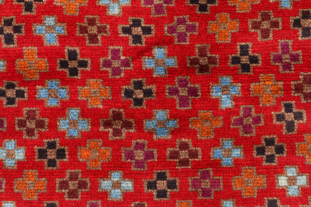 Firebrick Baluchi 3' 3 x 4' 6 - No. 55082 - ALRUG Rug Store