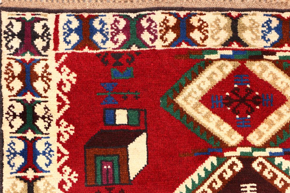 Baluchi 3' 5 x 4' 9 - No. 55085 - ALRUG Rug Store