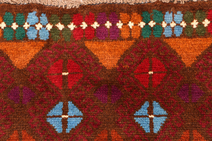 Brown Baluchi 3' 2 x 4' 3 - No. 55087 - ALRUG Rug Store