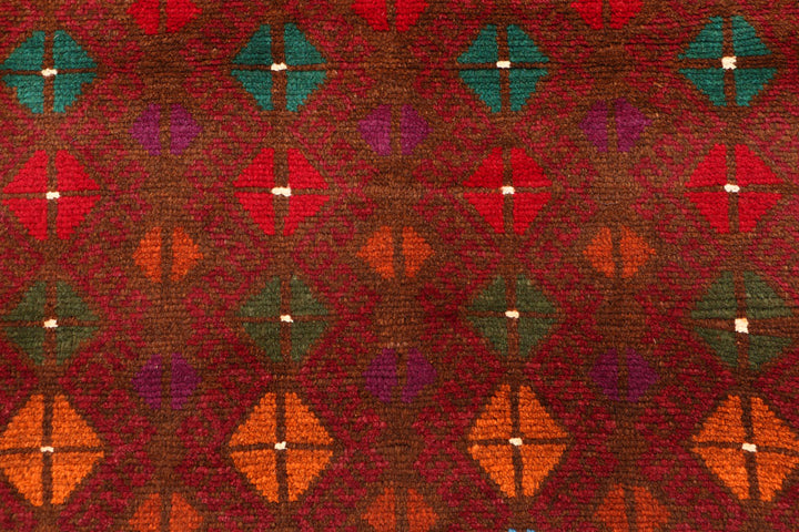 Brown Baluchi 3' 2 x 4' 3 - No. 55087 - ALRUG Rug Store
