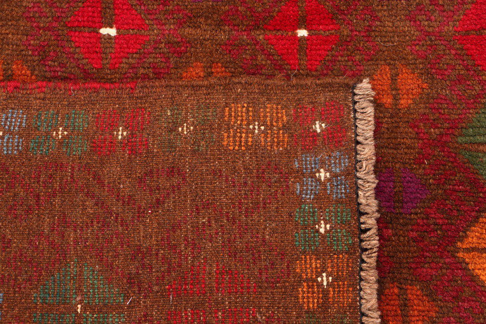 Brown Baluchi 3' 2 x 4' 3 - No. 55087 - ALRUG Rug Store