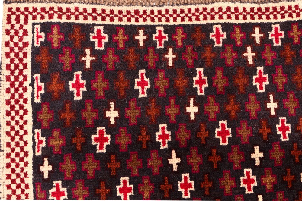 Baluchi 3' 5 x 4' 6 - No. 55089 - ALRUG Rug Store