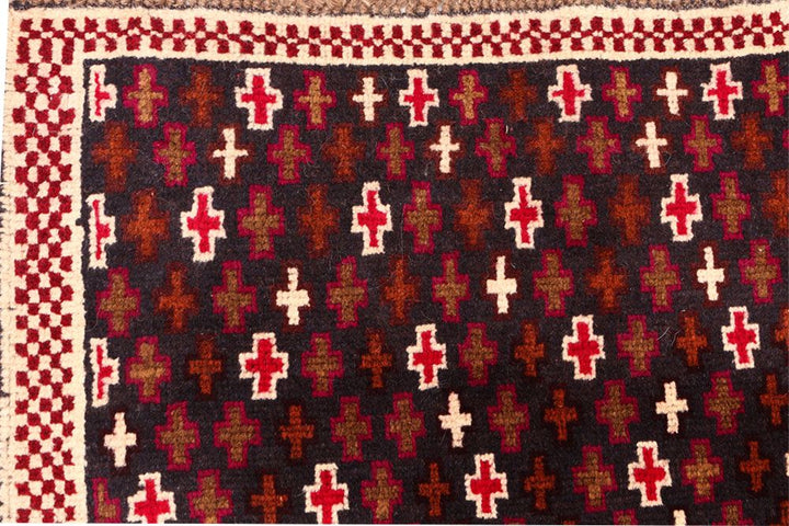 Baluchi 3' 5 x 4' 6 - No. 55089 - ALRUG Rug Store