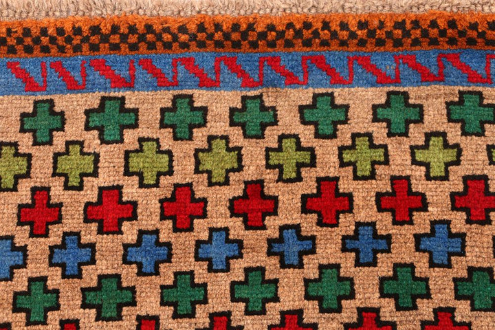 Baluchi 3' 4 x 4' 9 - No. 55090 - ALRUG Rug Store