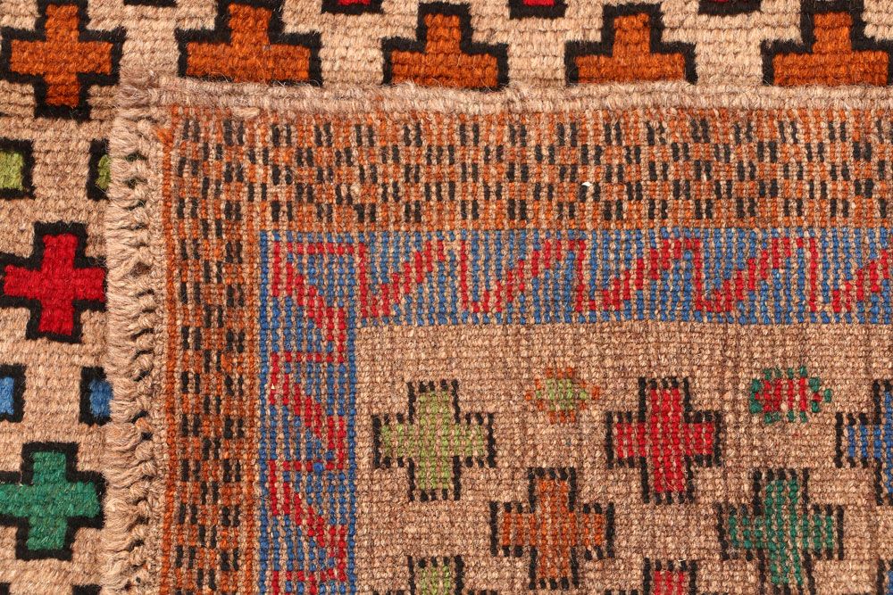 Baluchi 3' 4 x 4' 9 - No. 55090 - ALRUG Rug Store