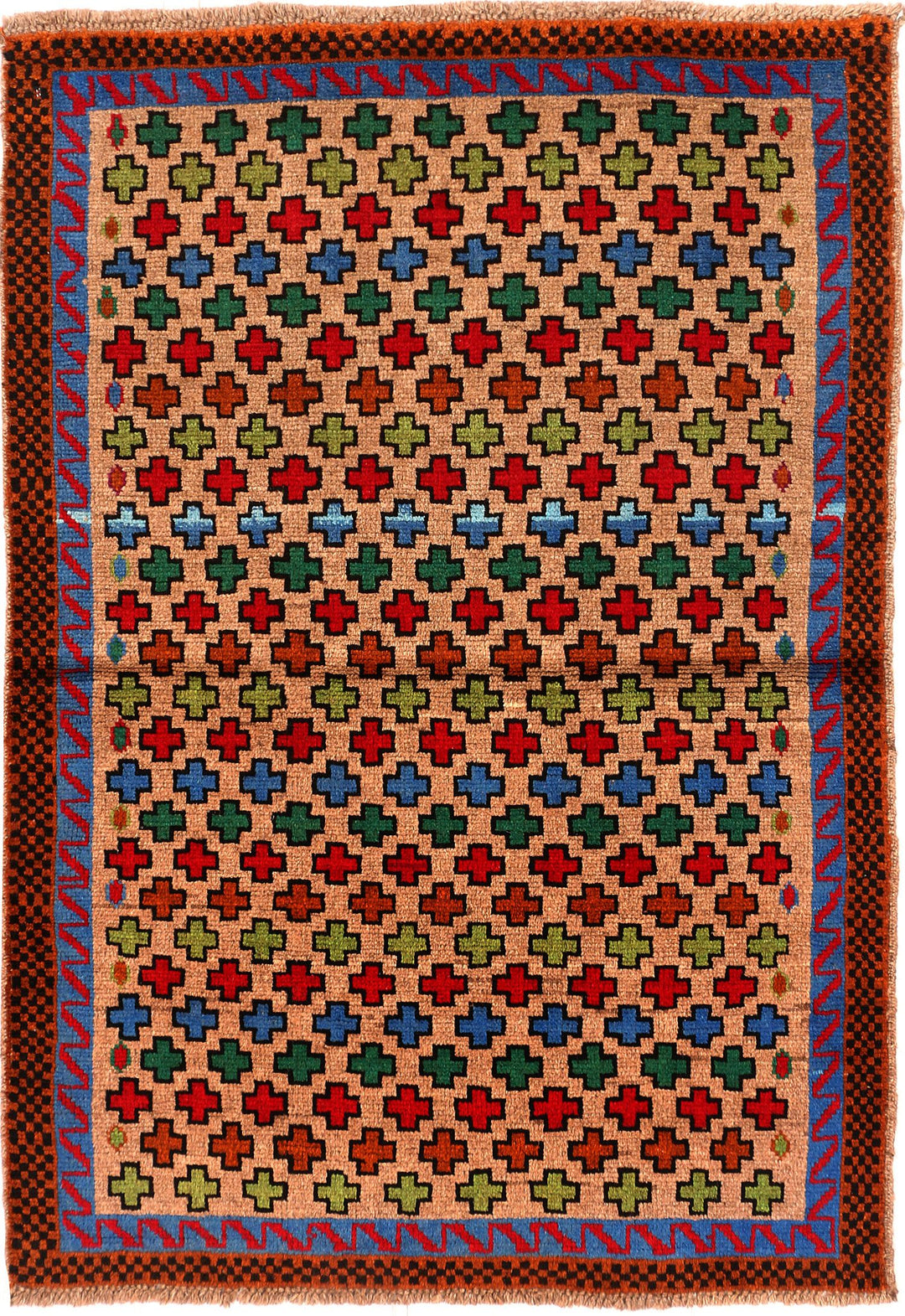 Baluchi 3' 4 x 4' 9 - No. 55090 - ALRUG Rug Store