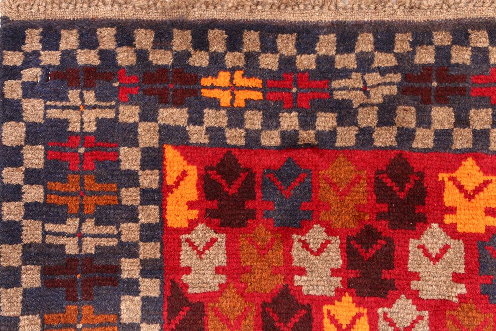 Baluchi 3' 4 x 4' 6 - No. 55091 - ALRUG Rug Store