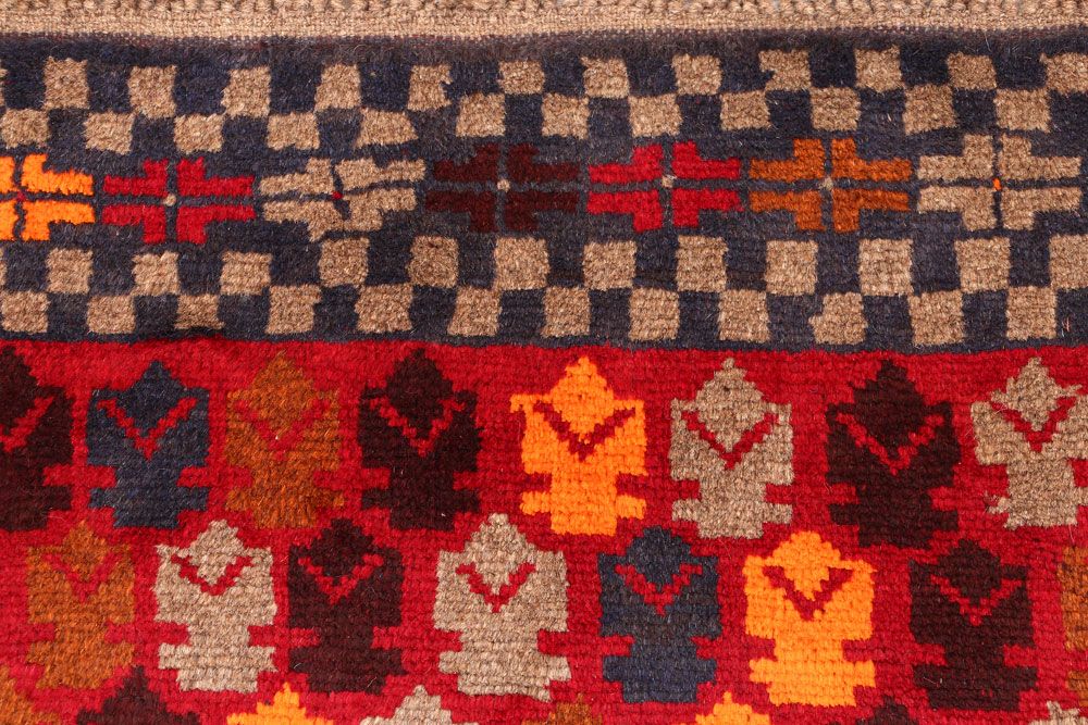 Baluchi 3' 4 x 4' 6 - No. 55091 - ALRUG Rug Store