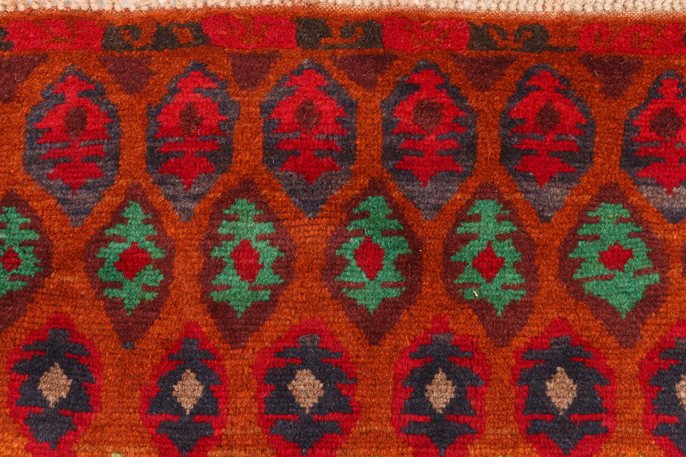 Chocolate Baluchi 3' 5 x 4' 9 - No. 55093 - ALRUG Rug Store