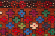 Multi Colored Baluchi 3' 3 x 4' 8 - No. 55094 - ALRUG Rug Store