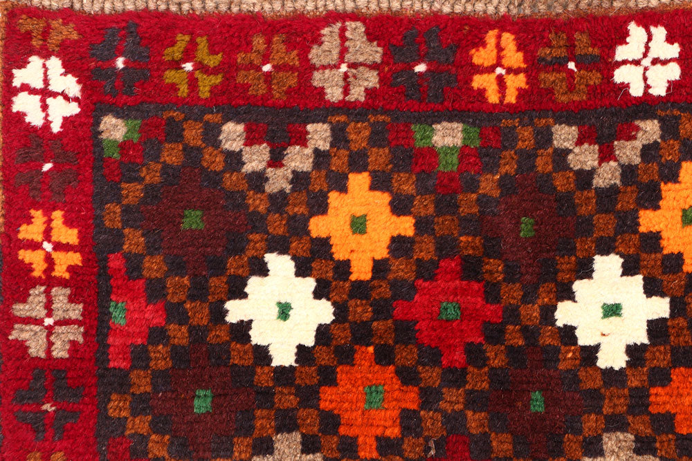 Multi Colored Baluchi 2' 10 x 4' 8 - No. 55097 - ALRUG Rug Store