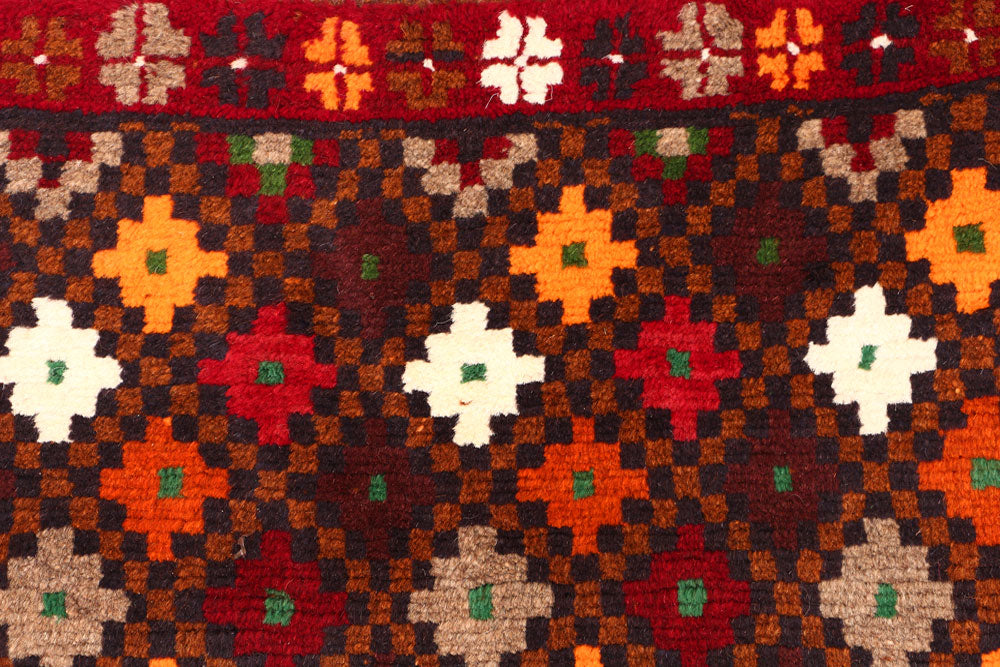 Multi Colored Baluchi 2' 10 x 4' 8 - No. 55097 - ALRUG Rug Store