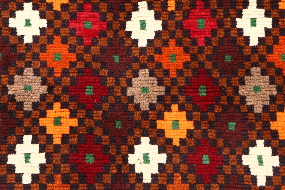 Multi Colored Baluchi 2' 10 x 4' 8 - No. 55097 - ALRUG Rug Store