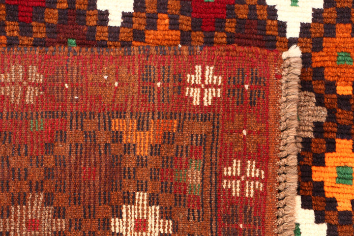 Multi Colored Baluchi 2' 10 x 4' 8 - No. 55097 - ALRUG Rug Store