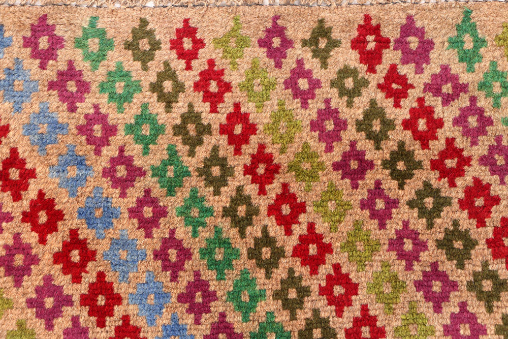 Wheat Baluchi 3' 4 x 4' 3 - No. 55102 - ALRUG Rug Store