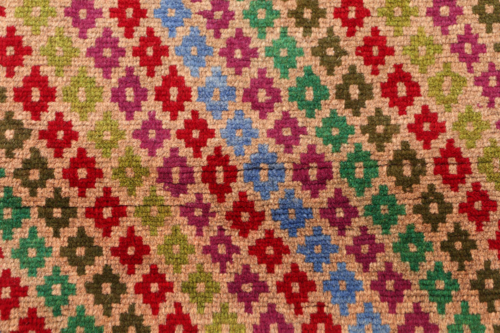 Wheat Baluchi 3' 4 x 4' 3 - No. 55102 - ALRUG Rug Store