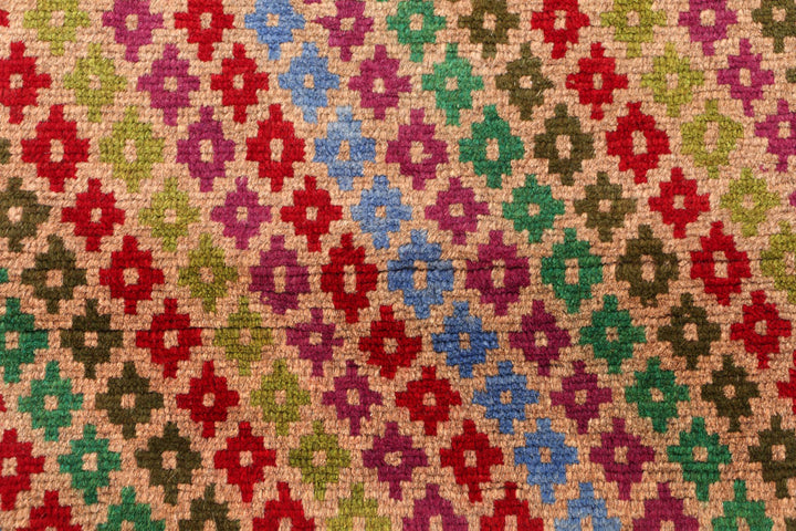 Wheat Baluchi 3' 4 x 4' 3 - No. 55102 - ALRUG Rug Store