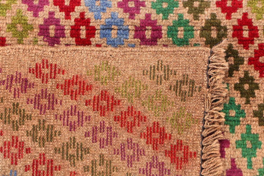 Wheat Baluchi 3' 4 x 4' 3 - No. 55102 - ALRUG Rug Store