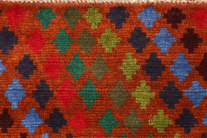 Saddle Brown Baluchi 3' 8 x 4' 5 - No. 55103 - ALRUG Rug Store