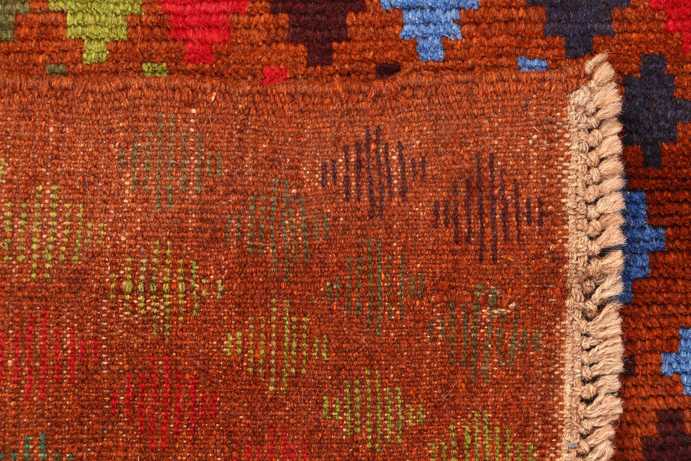 Saddle Brown Baluchi 3' 8 x 4' 5 - No. 55103 - ALRUG Rug Store