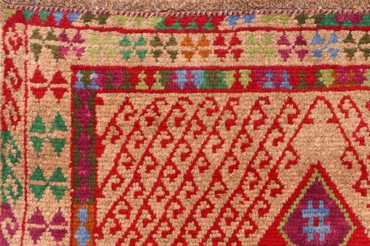 Navajo White Baluchi 3' 4 x 4' 1 - No. 55104 - ALRUG Rug Store