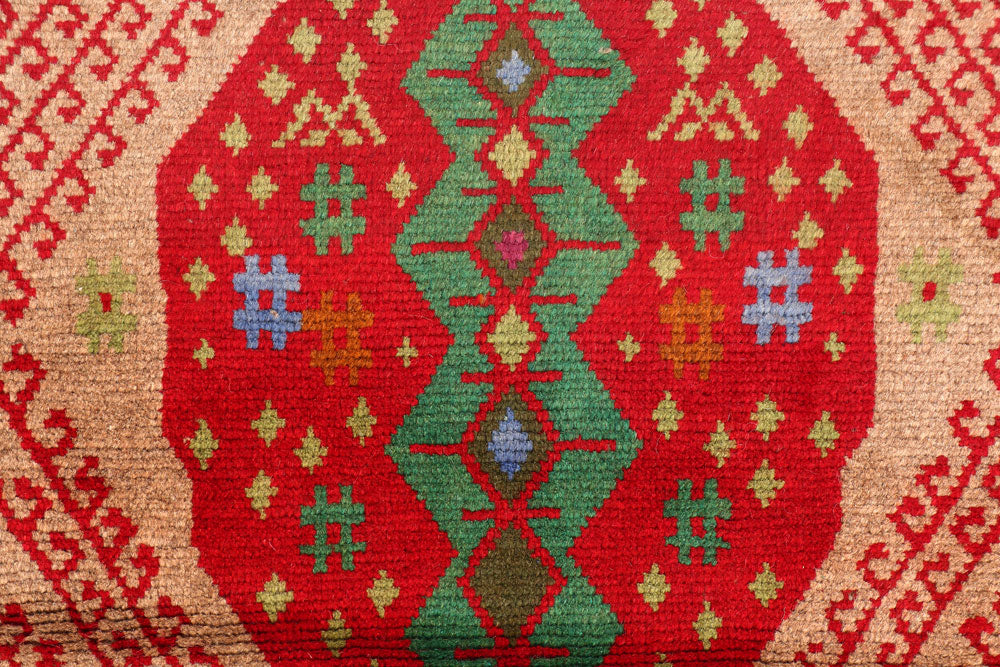 Navajo White Baluchi 3' 4 x 4' 1 - No. 55104 - ALRUG Rug Store
