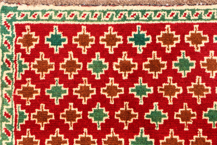 Firebrick Baluchi 3' 1 x 4' 7 - No. 55106 - ALRUG Rug Store