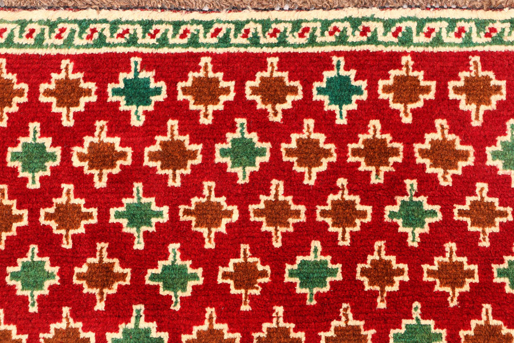 Firebrick Baluchi 3' 1 x 4' 7 - No. 55106 - ALRUG Rug Store