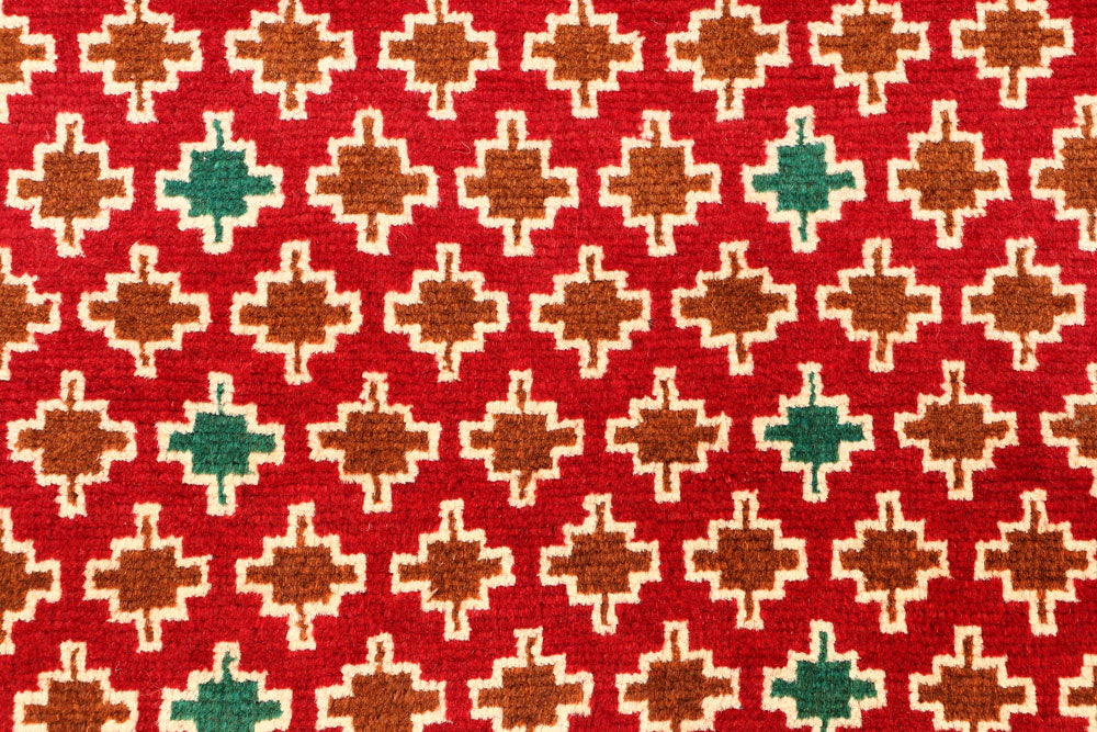 Firebrick Baluchi 3' 1 x 4' 7 - No. 55106 - ALRUG Rug Store
