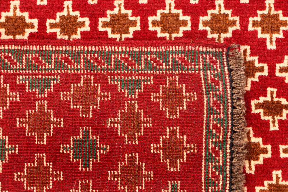 Firebrick Baluchi 3' 1 x 4' 7 - No. 55106 - ALRUG Rug Store