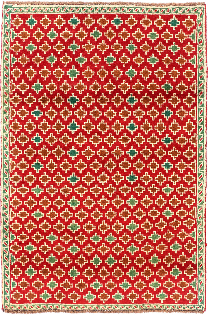 Firebrick Baluchi 3' 1 x 4' 7 - No. 55106 - ALRUG Rug Store
