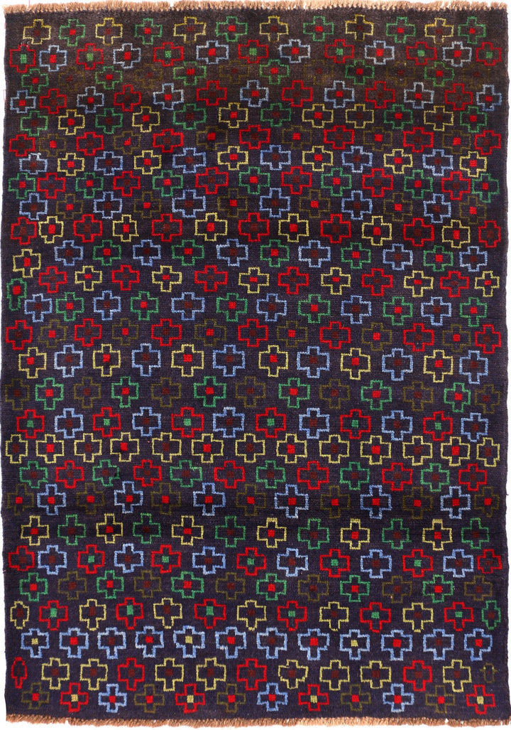 Baluchi 3' 5 x 4' 9 - No. 55108 - ALRUG Rug Store