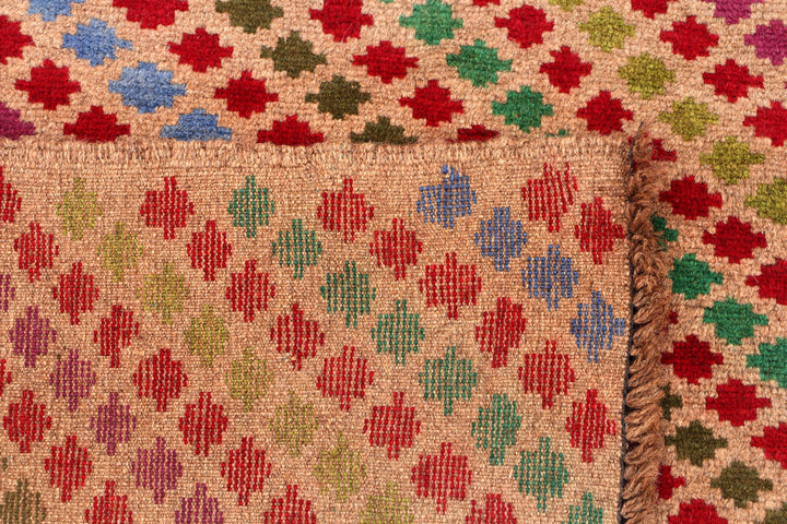Multi Colored Baluchi 3' 3 x 4' 10 - No. 55113 - ALRUG Rug Store