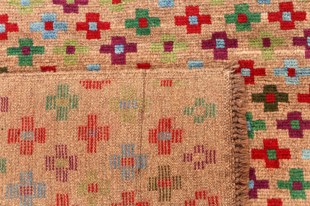 Tan Baluchi 3' 6 x 4' 9 - No. 55116 - ALRUG Rug Store