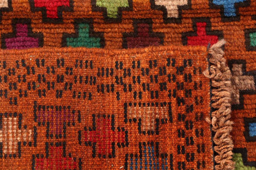 Sienna Baluchi 3' 5 x 4' 9 - No. 55120 - ALRUG Rug Store