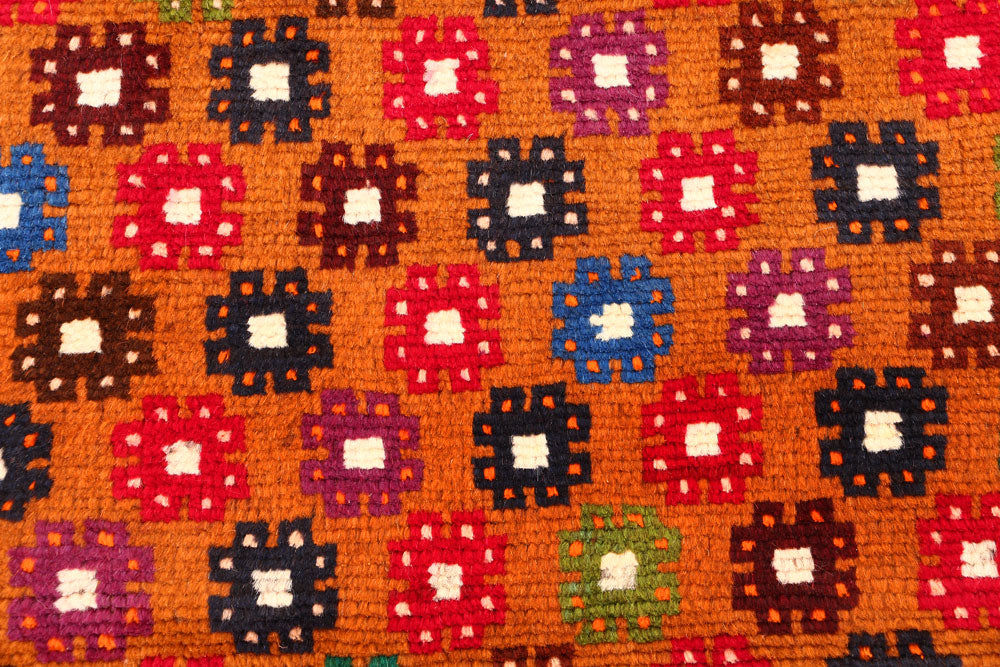 Chocolate Baluchi 3' 5 x 5' 1 - No. 55122 - ALRUG Rug Store