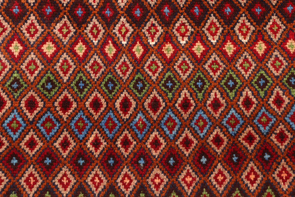 Multi Colored Baluchi 3' 5 x 4' 6 - No. 55128 - ALRUG Rug Store