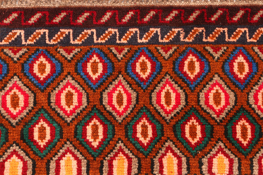 Multi Colored Baluchi 3' 2 x 4' 8 - No. 55132 - ALRUG Rug Store