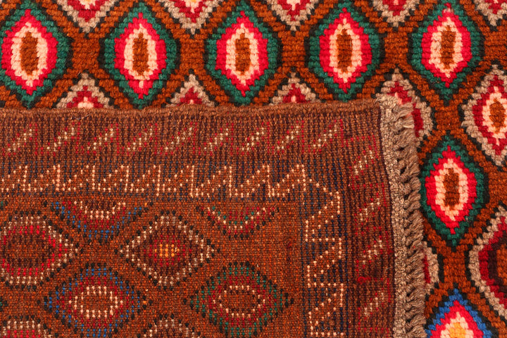 Multi Colored Baluchi 3' 2 x 4' 8 - No. 55132 - ALRUG Rug Store
