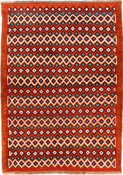 Multi Colored Baluchi 3' 4 x 4' 6 - No. 55135 - ALRUG Rug Store