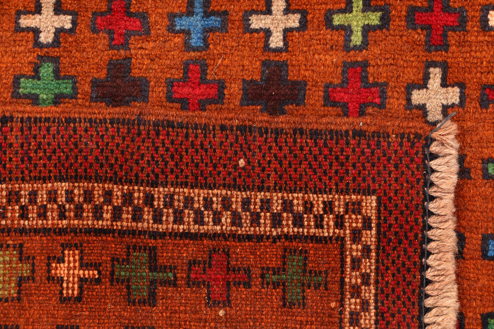 Multi Colored Baluchi 3' 3 x 5' 2 - No. 55140 - ALRUG Rug Store