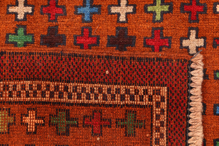 Multi Colored Baluchi 3' 3 x 5' 2 - No. 55140 - ALRUG Rug Store