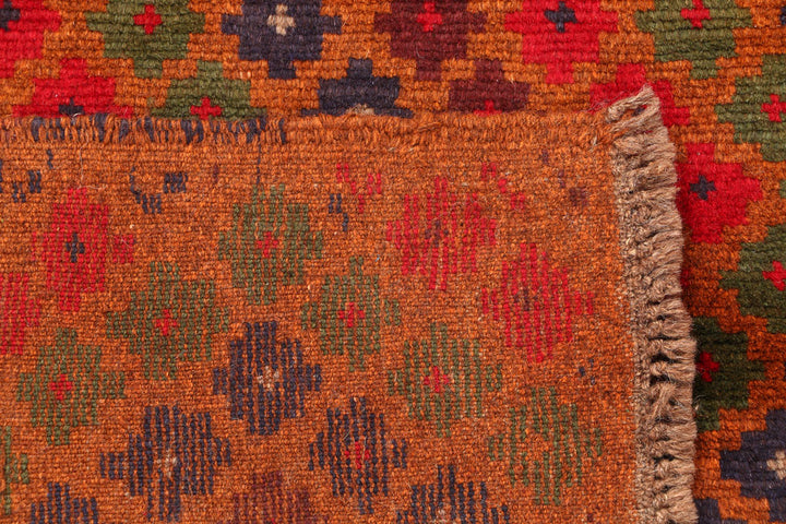 Multi Colored Baluchi 3' 4 x 4' 10 - No. 55147 - ALRUG Rug Store