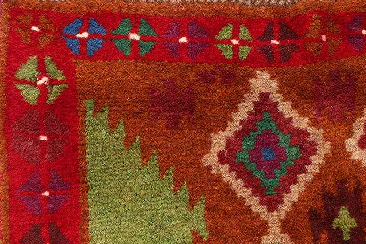 Multi Colored Baluchi 3' 3 x 4' 9 - No. 55152 - ALRUG Rug Store