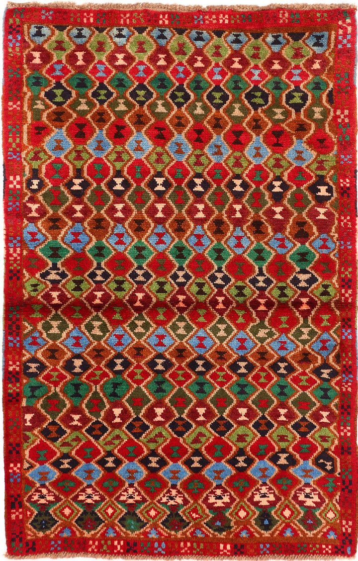 Baluchi 3' 3 x 5' - No. 55154 - ALRUG Rug Store