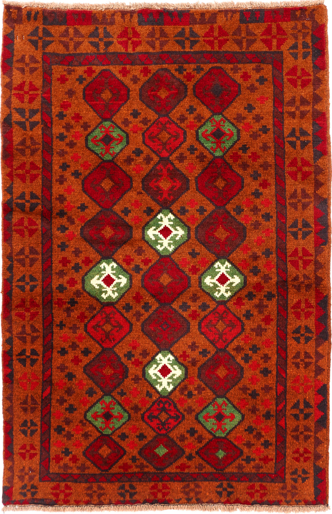 Chocolate Baluchi 3' 2 x 4' 9 - No. 55156 - ALRUG Rug Store