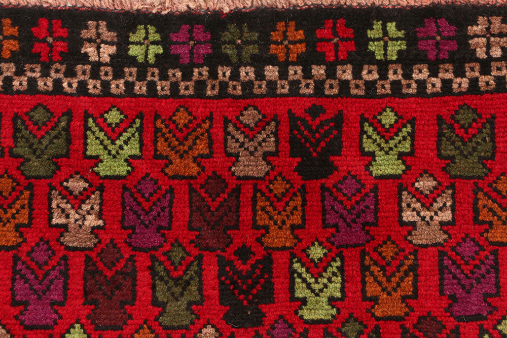 Multi Colored Baluchi 3' 3 x 4' 9 - No. 55161 - ALRUG Rug Store